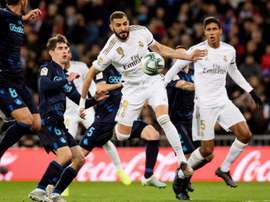 Benzema et le Real sont prêts pour Paris. AFP