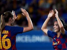 La jugadora del Barça analizó la situación actual. EFE