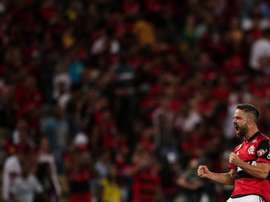 Diego Ribas de Flamengo. EFE/Antonio Lacerda/Arquivo