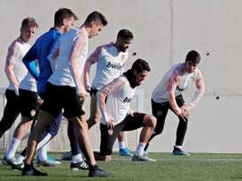 Cillssen se ausentó del entrenamiento por la lesión sufrida ante el Levante. EFE