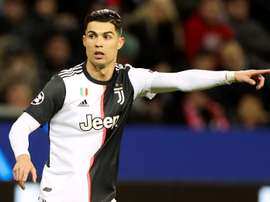 Cristiano Ronaldo volvió a marcar en la Champions League. EFE