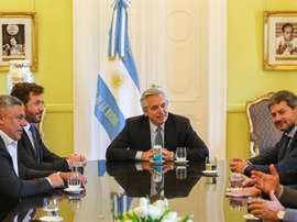 La AFA sabe que habrá contagios, pero está preparada. EFE