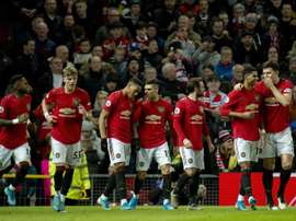 El United venció 4-0. EFE