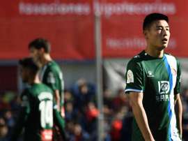 Raúl de Tomás marcó en su debut. EFE