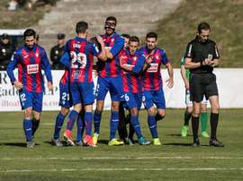 El Eibar sufrió para pasar de ronda. EFE