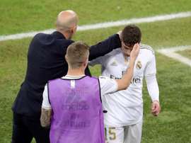 Zidane ha sido clave en el crecimiento de Valverde. EFE