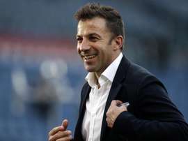 Del Piero se moja. EFE