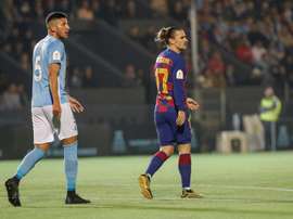 Griezmann, salvador del Barça en Ibiza. EFE