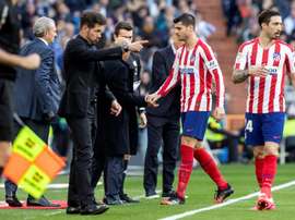 Un mois d'absence pour Morata. GOAL