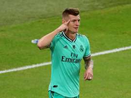 Kroos se relame con el Celta. EFE