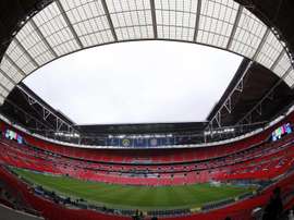 Wembley podría no llenarse en la final de la Carabao Cup. EFE
