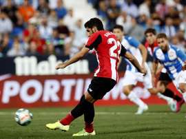 Raúl García confía en que el Athletic se meta en Europa. EFE
