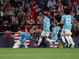 Osasuna volvió al trabajo tras ganar al Athletic. EFE