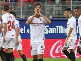 El Sevilla ya viaja a Rumanía. EFE