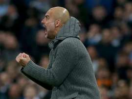Guardiola reveló en qué estado se encuentra el Kun. EFE