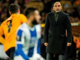 Abelardo, contento con el trabajo. EFE