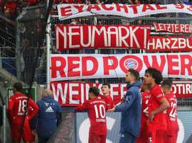 Tensión en el Hoffenheim-Bayern. EFE