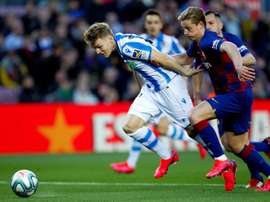 Aperribay deseaba haberse quedado a Odegaard. EFE