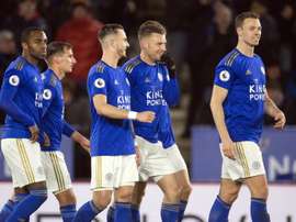 Vardy regresa más brillante en la goleada del Leicester. EFE