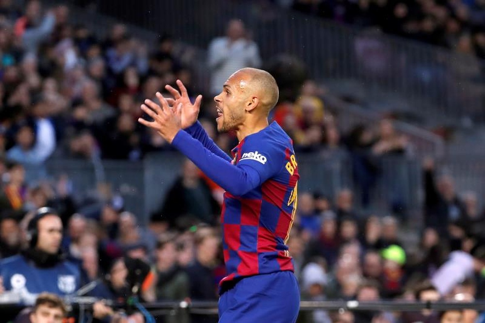 Braithwaite's agent slammed Jorge Mendes. EFE