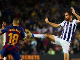 Jordi Alba lamentó tener que jugar sin público. EFE/Archivo