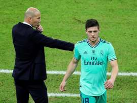 Luka Jovic is wanted by Arsenal. EFE/Archivo
