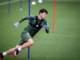 Aleñá podría permanecer en el Betis una temporada más. EFE