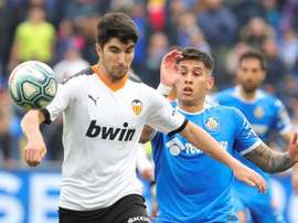 Carlos Soler podría perderse el próximo partido. EFE/Archivo