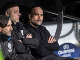 Guardiola tendrá a su lado al que fuera su maestro. EFE/Archivo