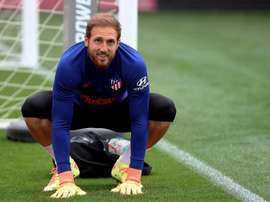 Kepa pode se usado em negociação do Chelsea por Oblak. EFE/Atlético de Madrid