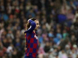 Griezmann no entiende por qué Setién le condena al banquillo. EFE