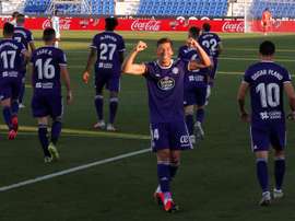 El Valladolid logró un triunfo vital. EFE