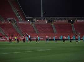 Ya hay oferta en firme del Mallorca por Cufré. EFE/JuanJo Martín