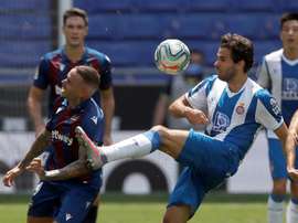 La Real Sociedad, tras los pasos de Cabrera. EFE/Alberto Estévez