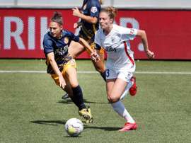Celia Jiménez se marcha al campeón de Europa. EFE