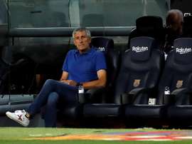Setién mandó un aviso al Bayern. EFE