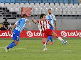 El Almería se ve perjudicado por el nuevo escenario liguero. EFE
