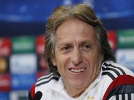 Jorge Jesus quer continuar no Benfica. EFE/YURI KOCHETKOV
