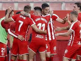 El Girona pide hacer una prueba piloto para la vuelta del público. EFE/Andreu Dalmau