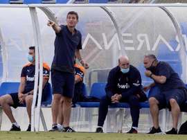 Gracia se lamentó tras la derrota ante el Celta. EFE