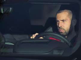 Jordi Alba se probará este jueves en el entrenamiento. EFE