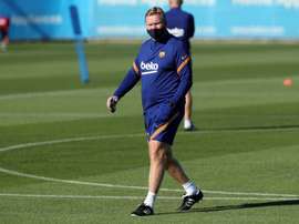 El Barça se entrenó sin Messi, De Jong ni Pjanic. EFE
