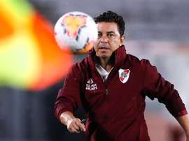 Marcelo Gallardo, técnico desejado por clubes brasileiros. EFE/Juan Ignacio Roncoroni/Arquivo