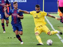 El Cádiz venció en El Alcoraz. EFE