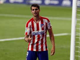Morata fait ses adieux à l'Atlético. EFE