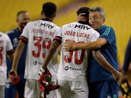 El Flamengo-Independiente del Valle, también en riesgo. EFE