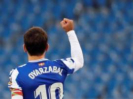 Oyarzabal, clave en la Real Sociedad. EFE