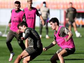 Manu Sánchez ha jugado solamente 49 minutos esta temporada. EFE