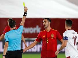 Mikel Merino destacó la capacidad de sufrimiento de España. EFE/Archivo
