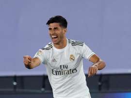 Asensio solo tuvo un golpe. EFE